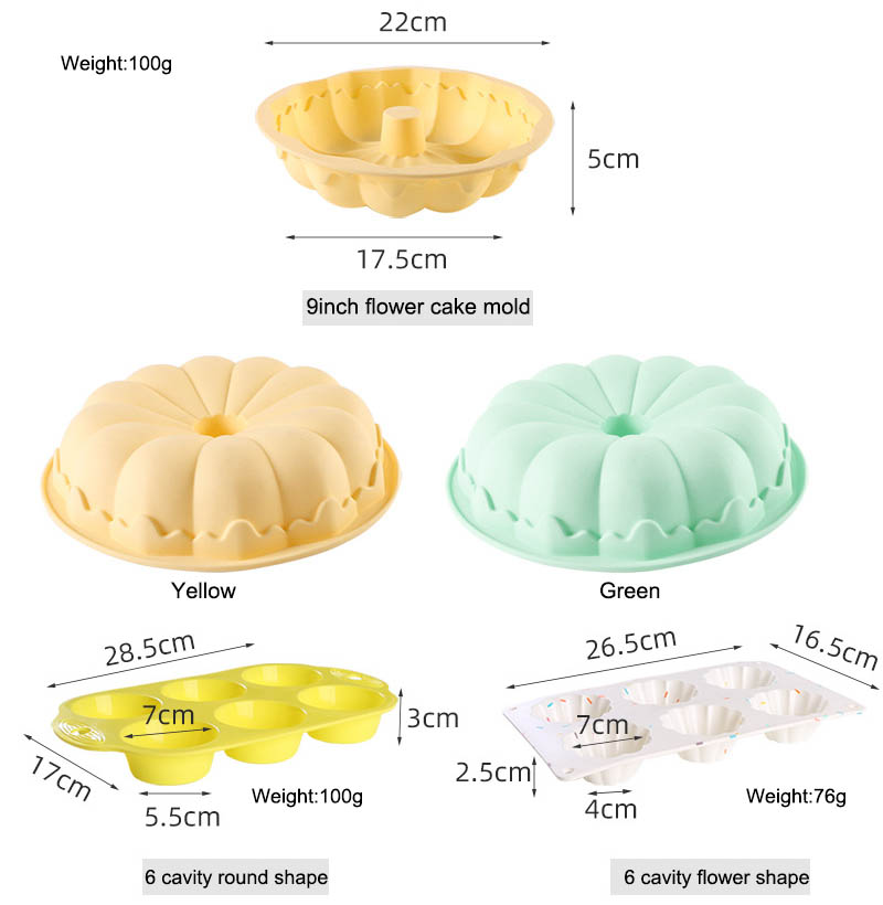 silicone cake molds